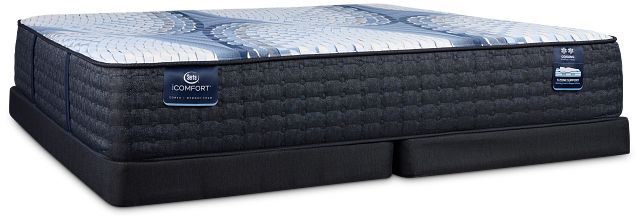 Serta Icomfort Aveda Plush Low-profile Mattress Set
