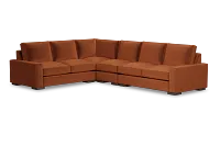 Edgewater Joya Orange Medium Two-arm Sectional