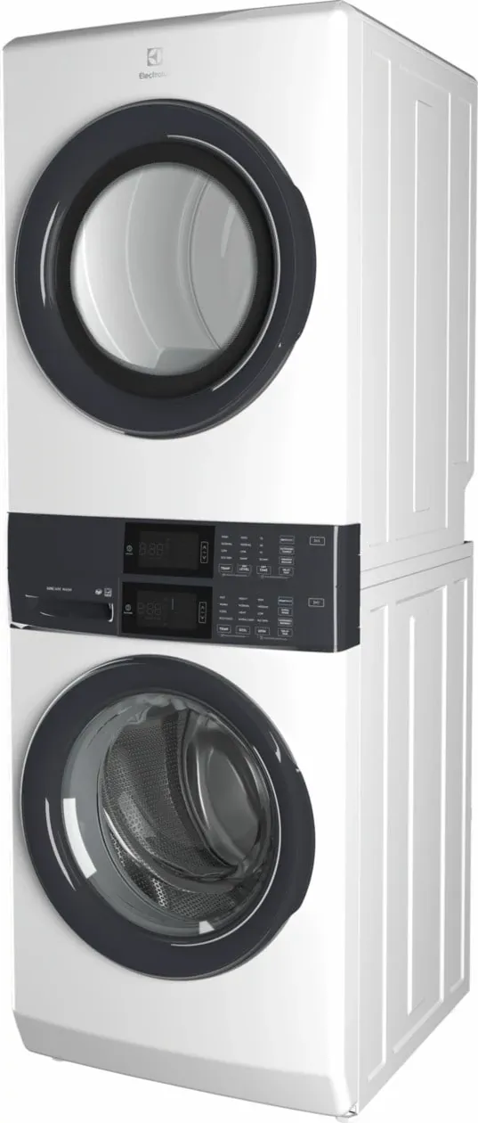 Electrolux 7300 Series White Gas Laundry Center