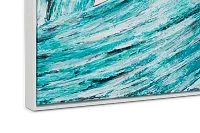 Maneuver Dark Blue Framed Wall Art