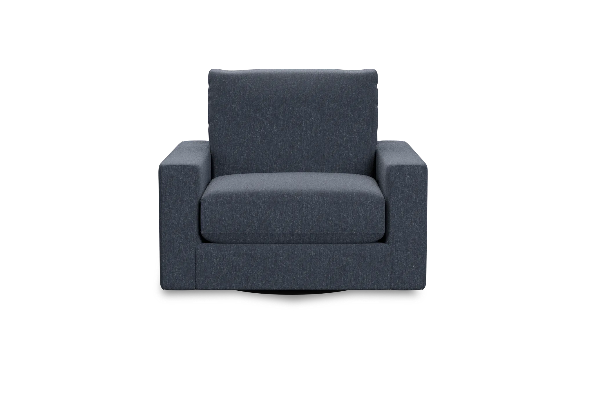 Edgewater Maguire Blue Swivel Chair