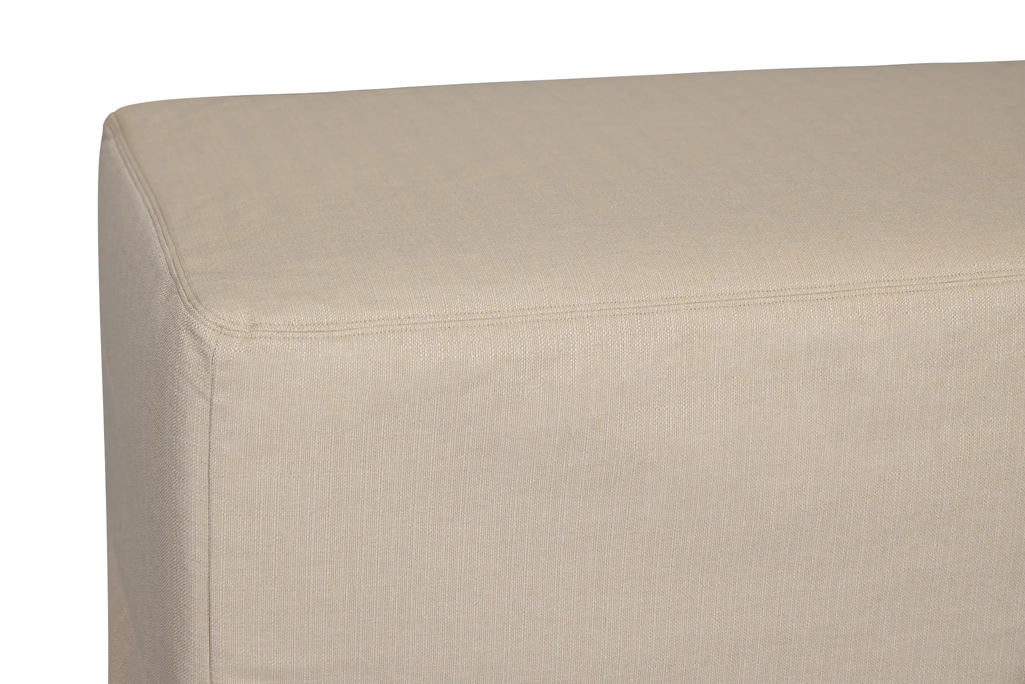 Marren Beige Fabric Ottoman Marren Beige Fabric Ottoman