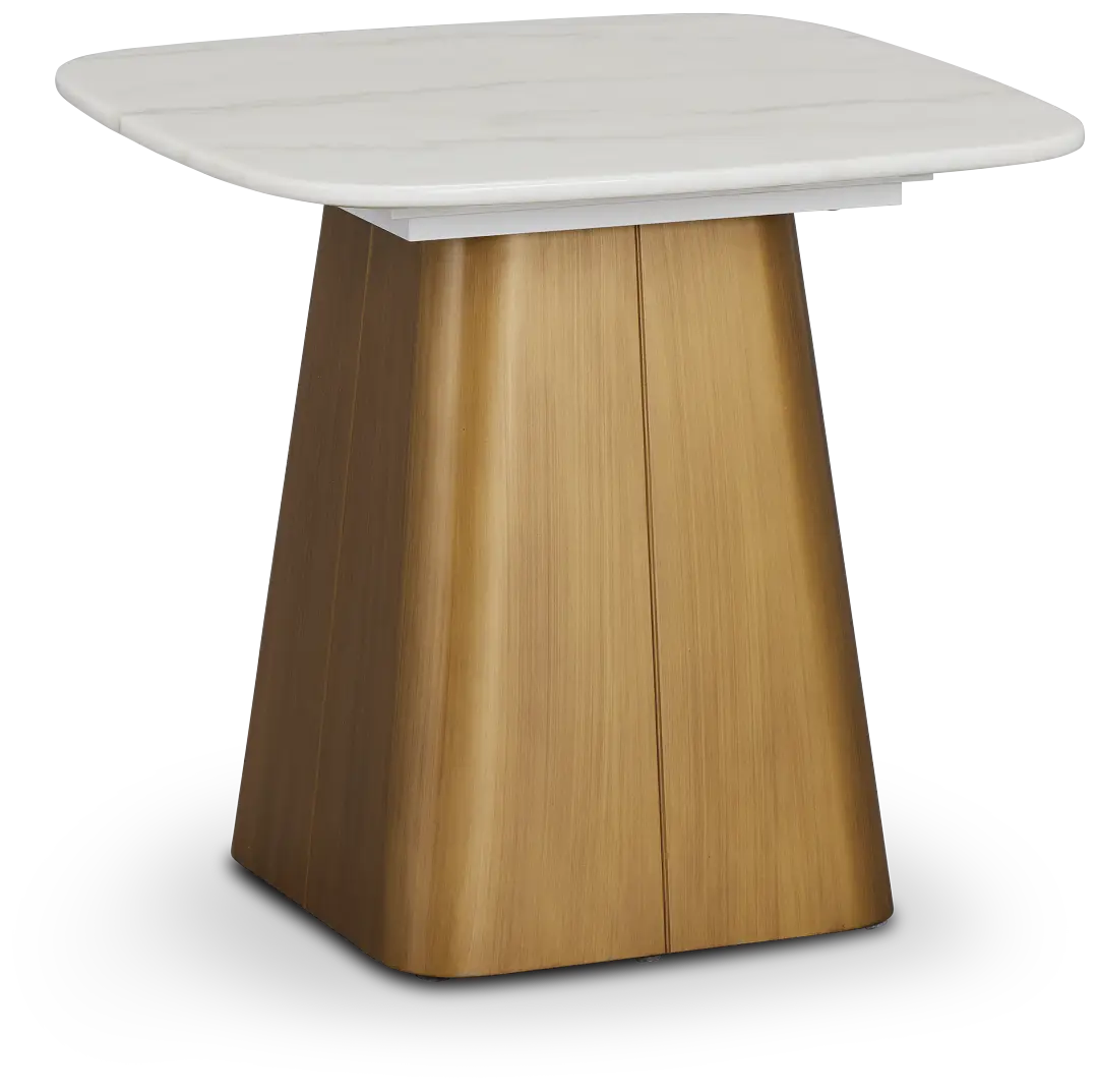 Lana White Square End Table Lana White Square End Table
