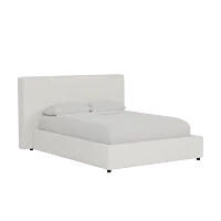 Grayton Elite Ivory 44" Upholstered Platform Bed