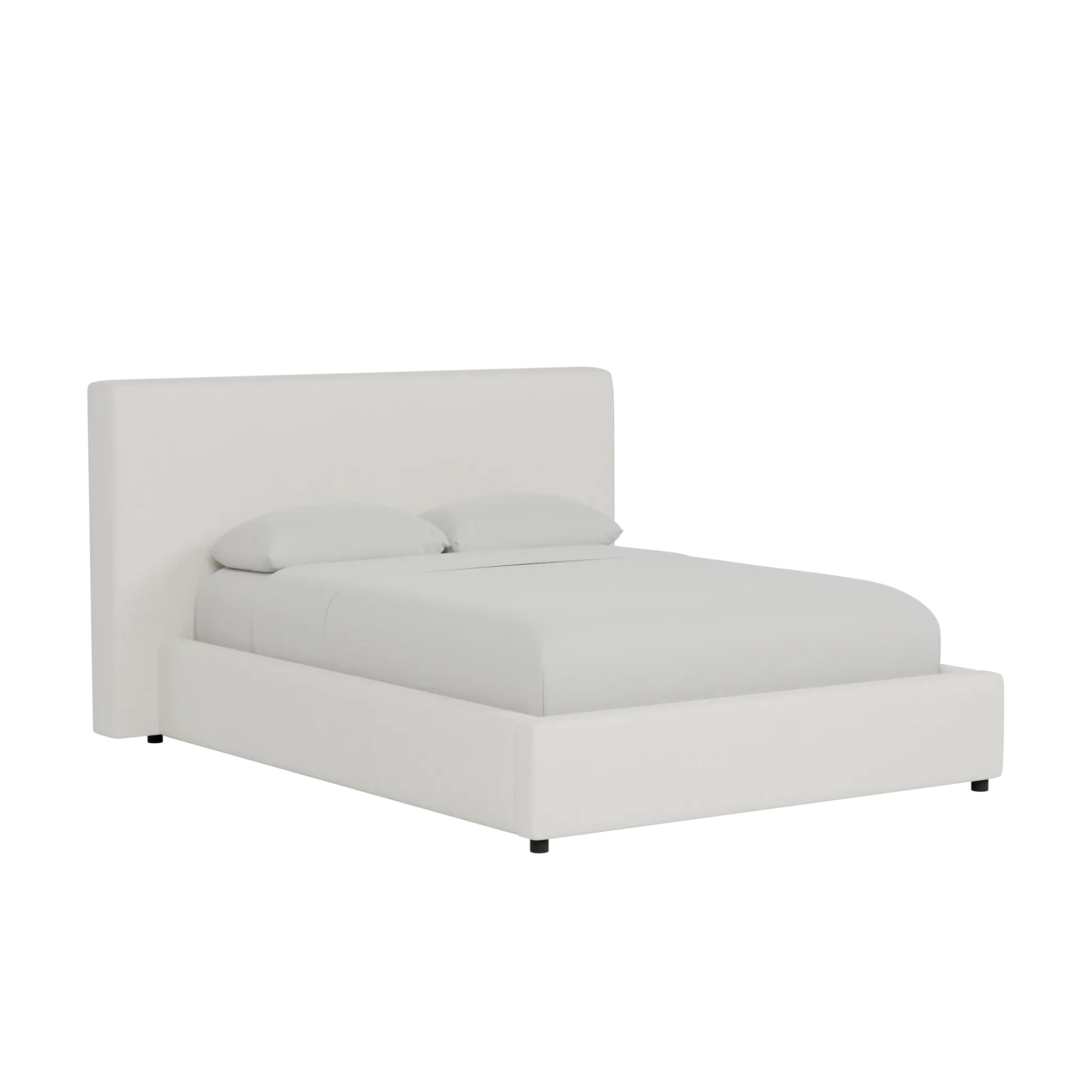 Grayton Elite Ivory 44" Upholstered Platform Bed Grayton Elite Ivory 44" Upholstered Platform Bed