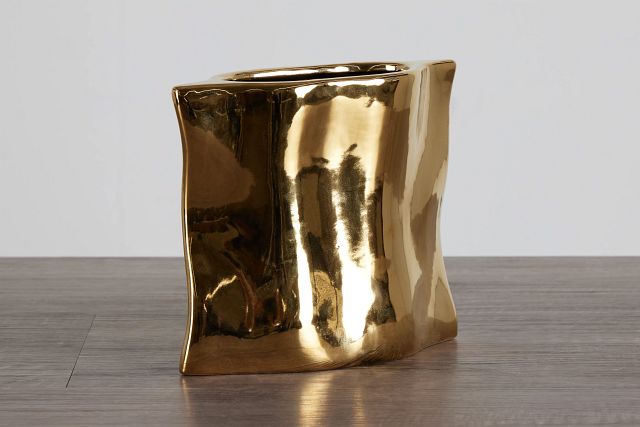 Soren Gold Small Vase