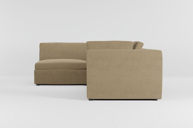 Destin Elite Taupe Fabric 4-piece Modular Sectional