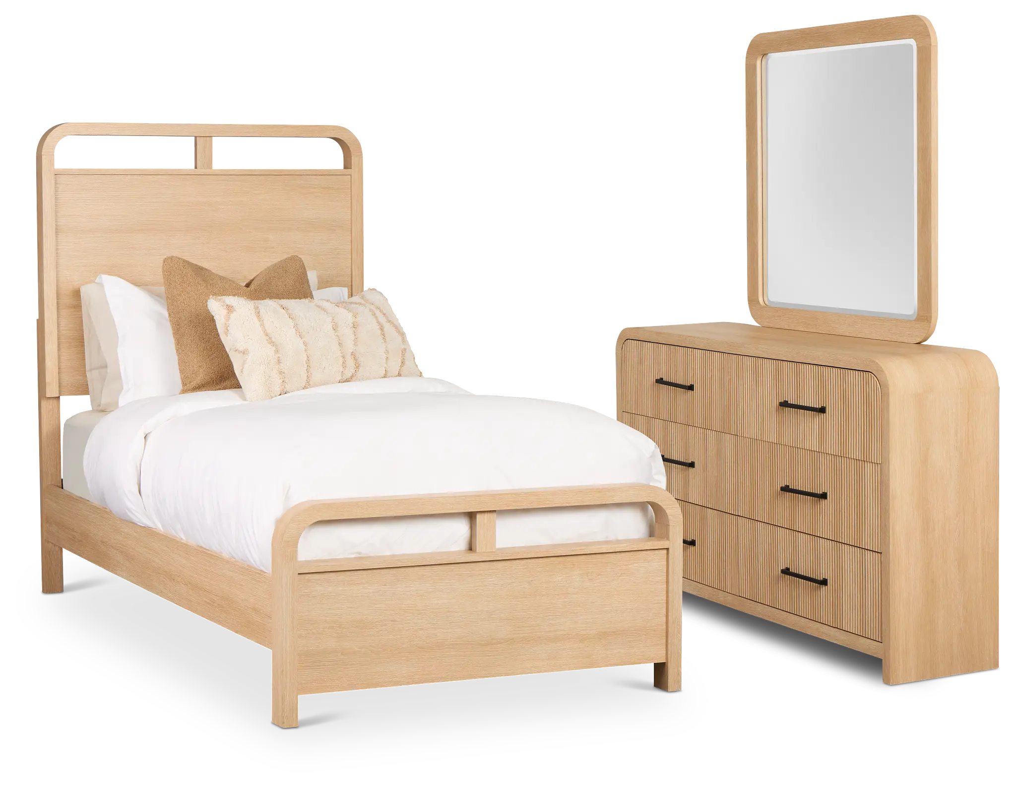 Lyndie Light Tone Panel Bedroom Lyndie Light Tone Panel Bedroom
