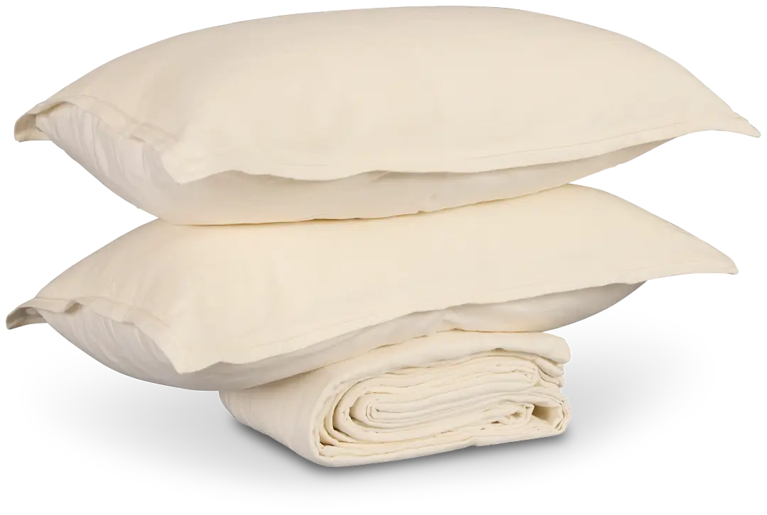 Tullis Ivory 3-piece Duvet Set Tullis Ivory 3-piece Duvet Set