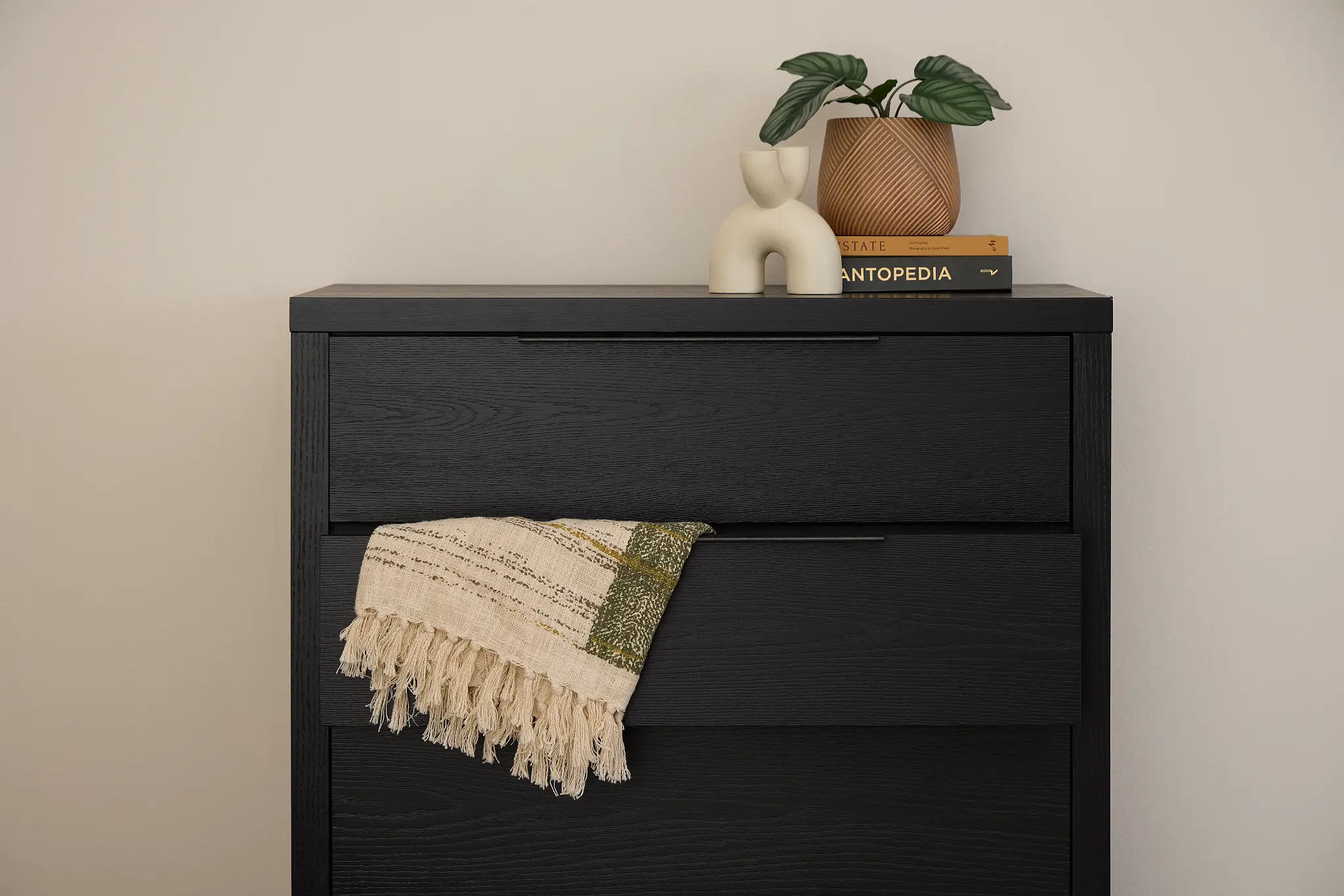 Williamsburg Black 5-drawer Chest Williamsburg Black 5-drawer Chest