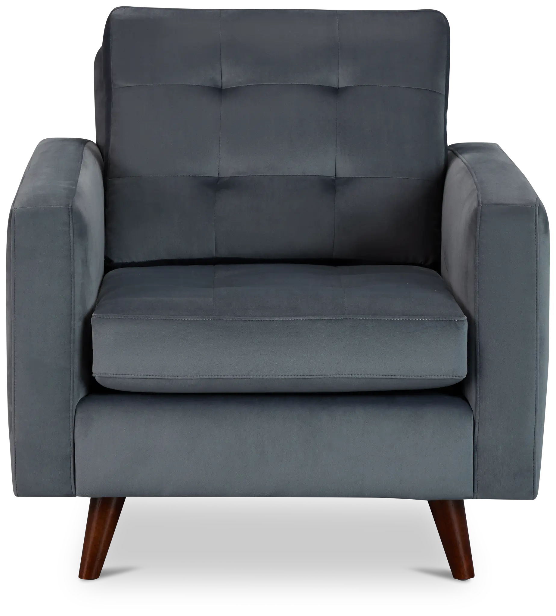 Mila Gray Velvet Chair Mila Gray Velvet Chair