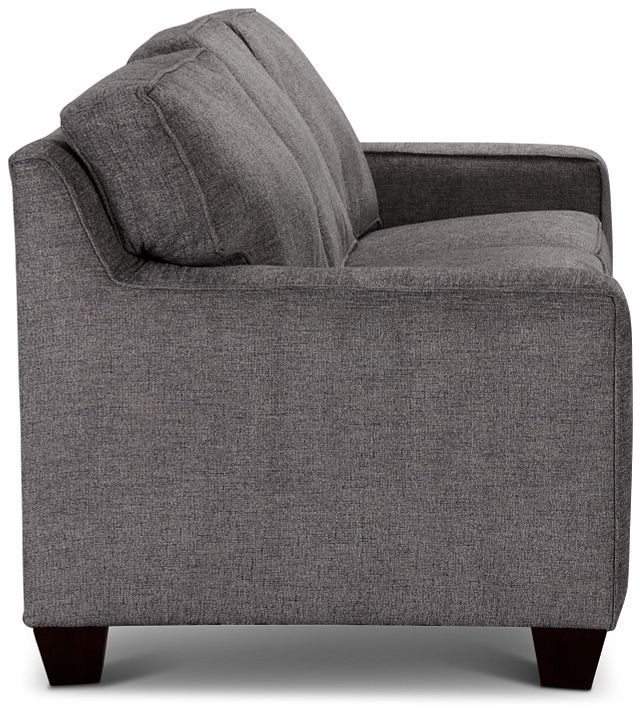 Andie Dark Gray Fabric Sofa