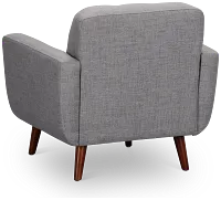 Raya Light Gray Fabric Chair