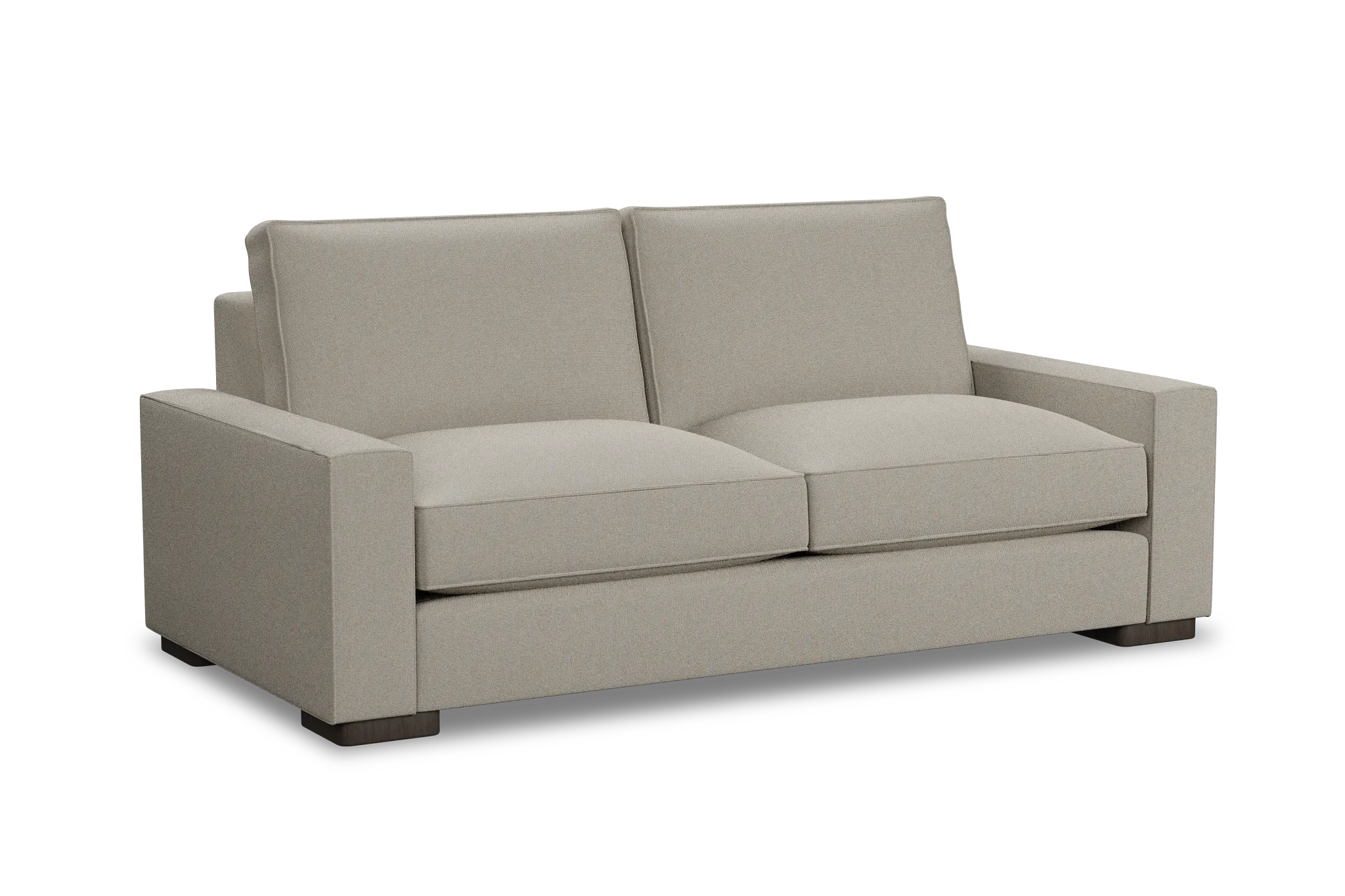 Edgewater Peyton Beige 84" Sofa W/ 2 Cushions