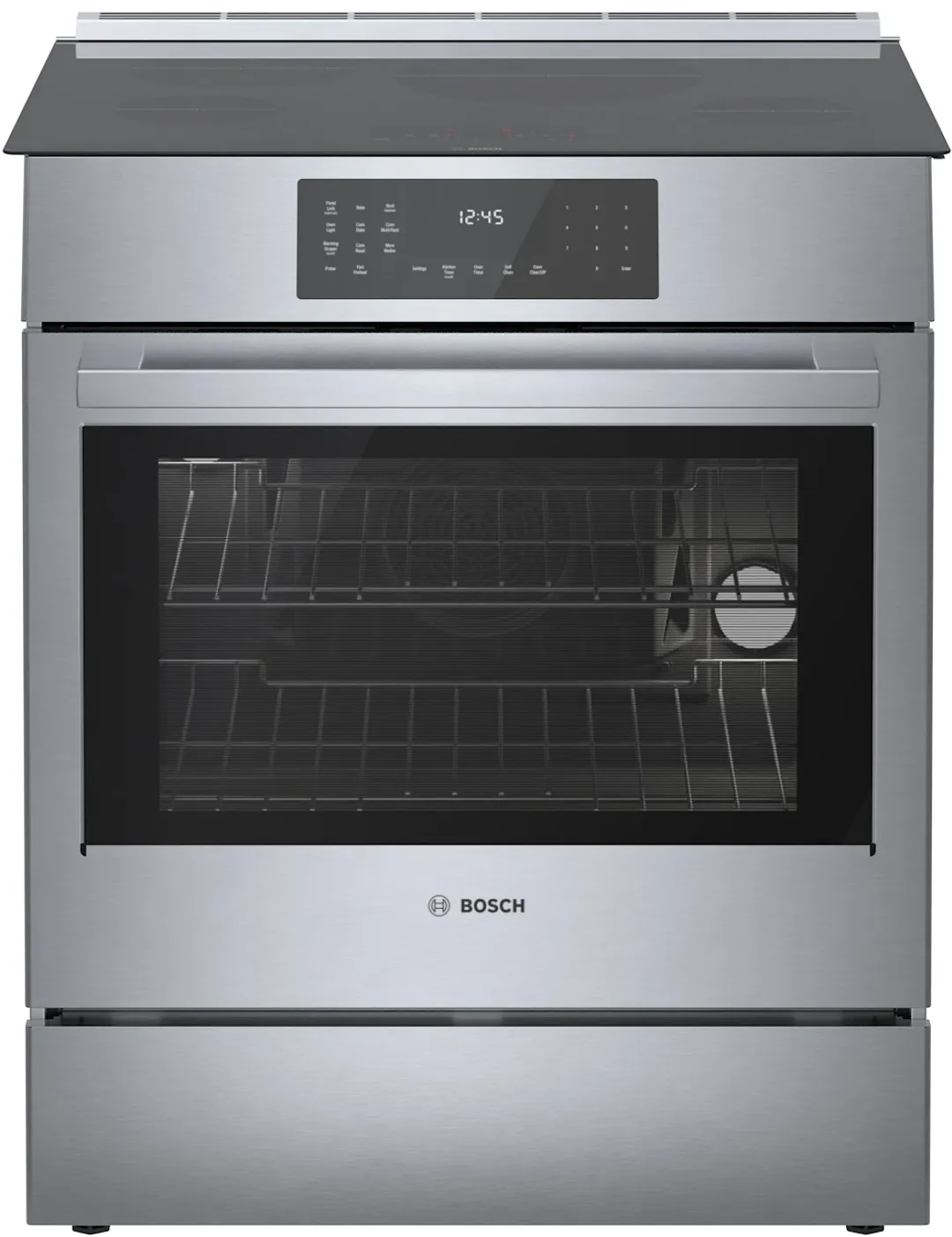 Bosch 800 Series Stainless Steel 30" Induction Range