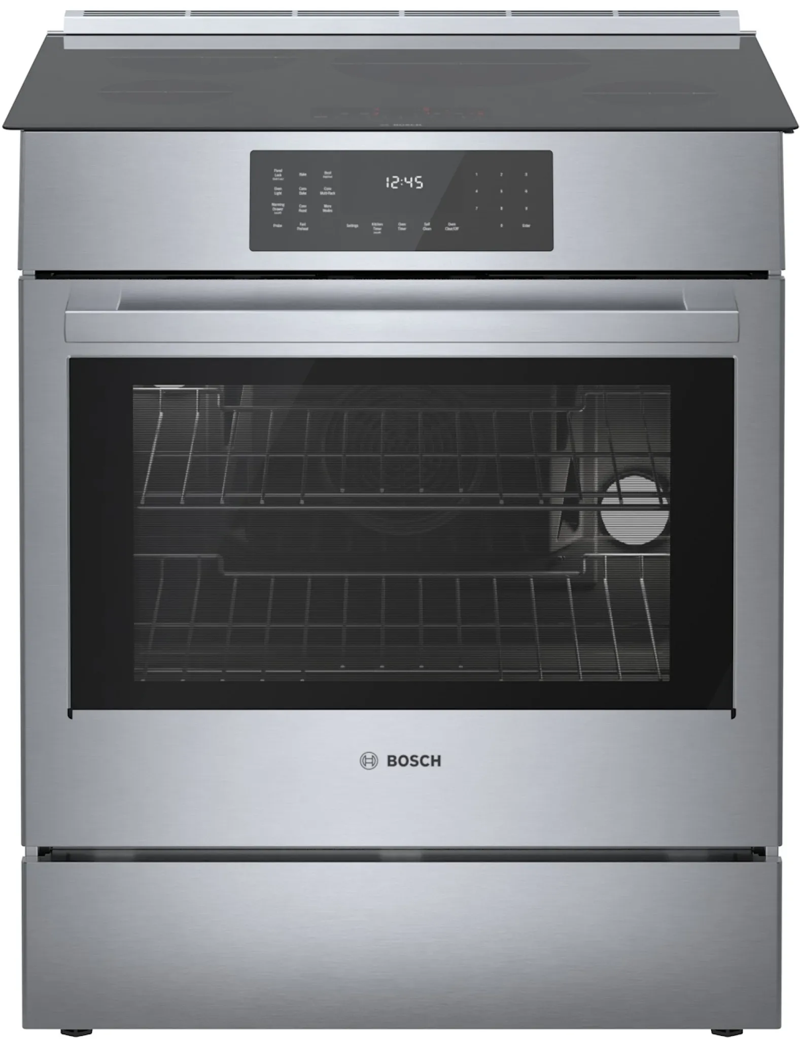 Bosch 800 Series Stainless Steel 30" Induction Range