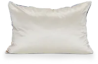 Lily Blue Lumbar Accent Pillow