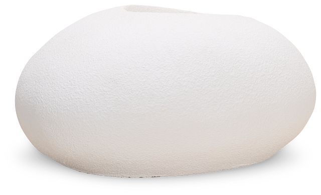 Percy White Stone Planter