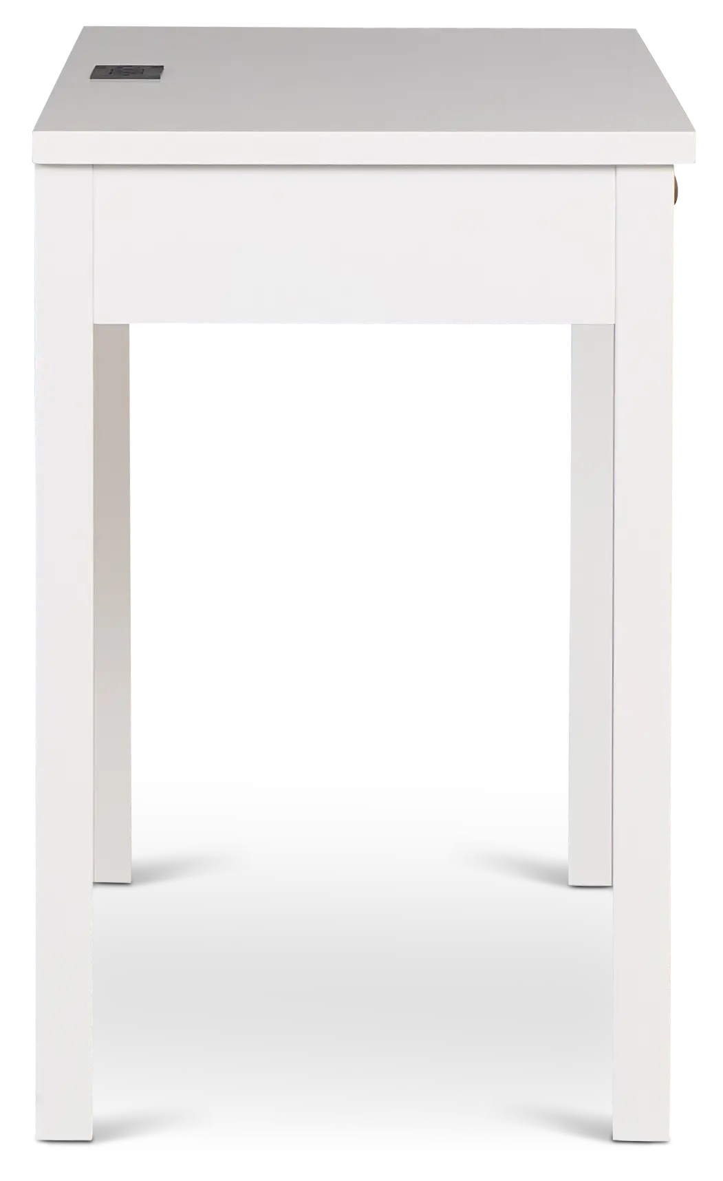Charleston White 1-drawer Desk Charleston White 1-drawer Desk