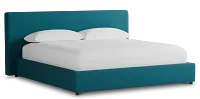 Grayton Elite Teal 44" Upholstered Platform Bed