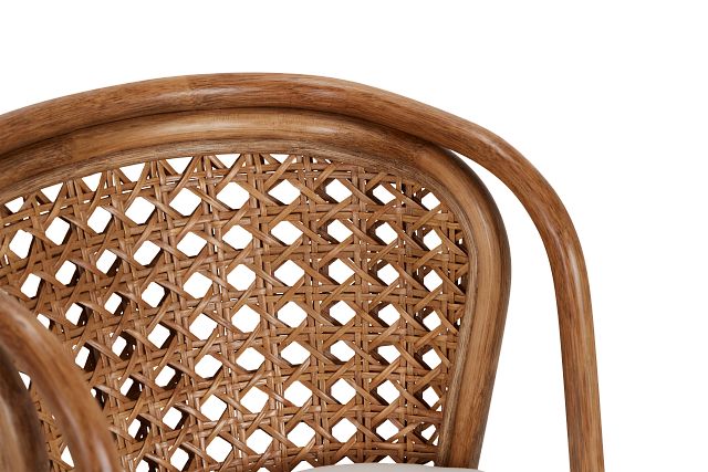 Maui Light Tonewoven 30" Upholstered Barstool