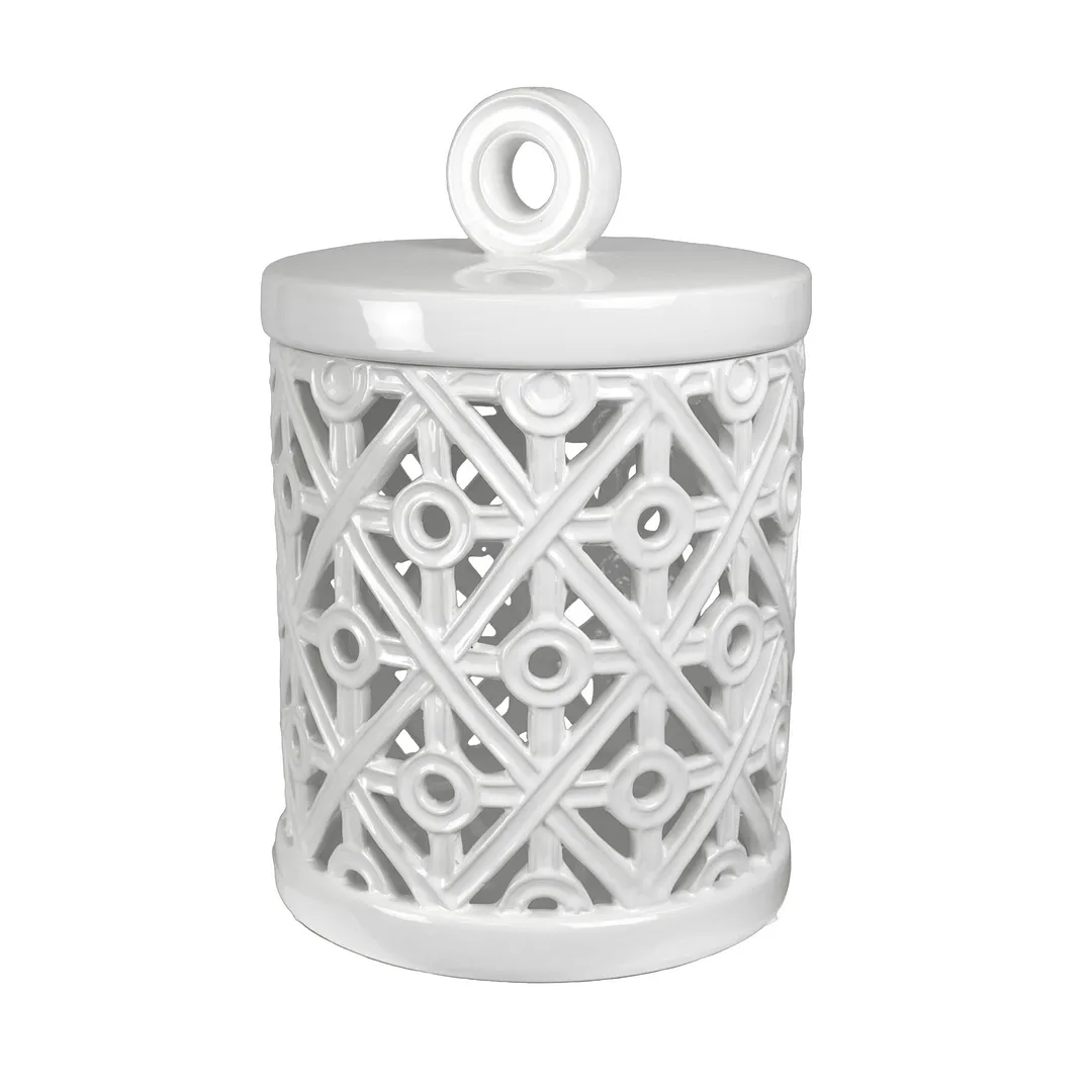 Calla White Large Jar