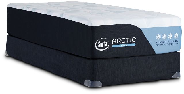 Serta Arctic Medium Hybrid Mattress Set