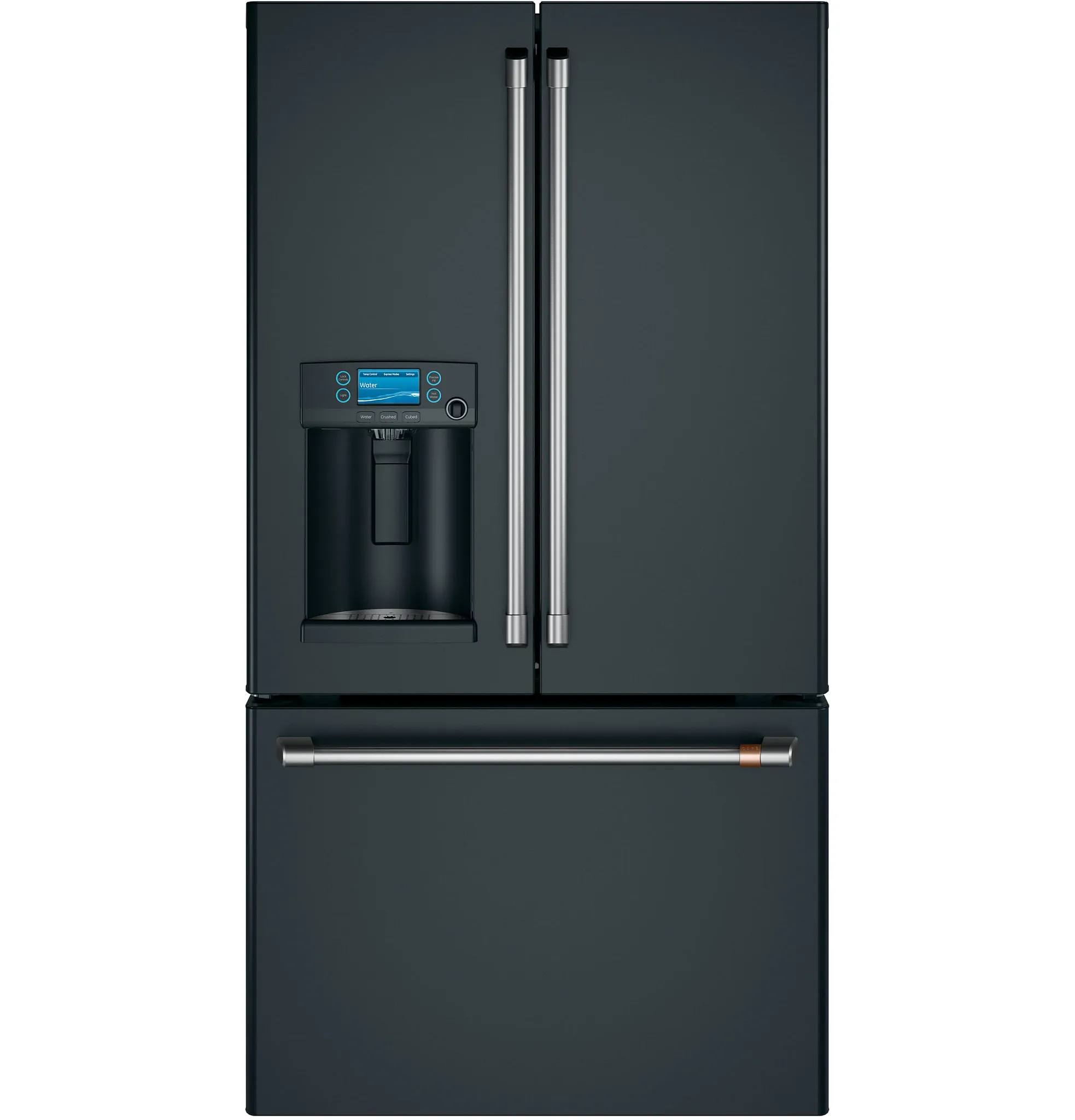 Cafe 28 Series Black Bottom Freezer Refrigerator