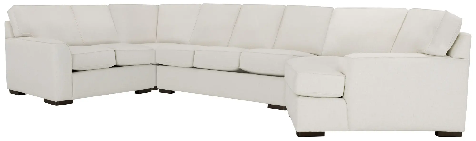 Austin White Fabric Right Cuddler Innerspring Sleeper Sectional Austin White Fabric Right Cuddler Innerspring Sleeper Sectional