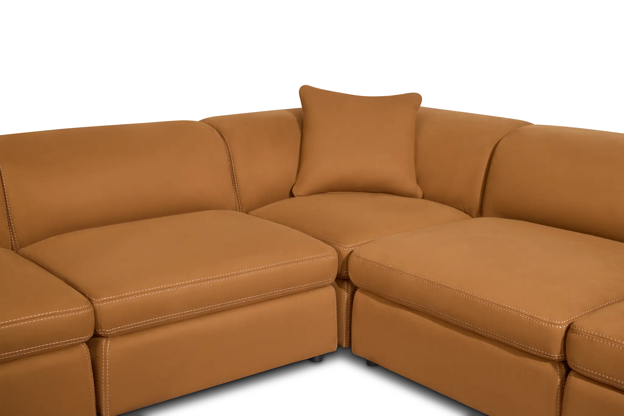 Aria Medium Brown Micro 8-piece Modular Sectional Aria Medium Brown Micro 8-piece Modular Sectional