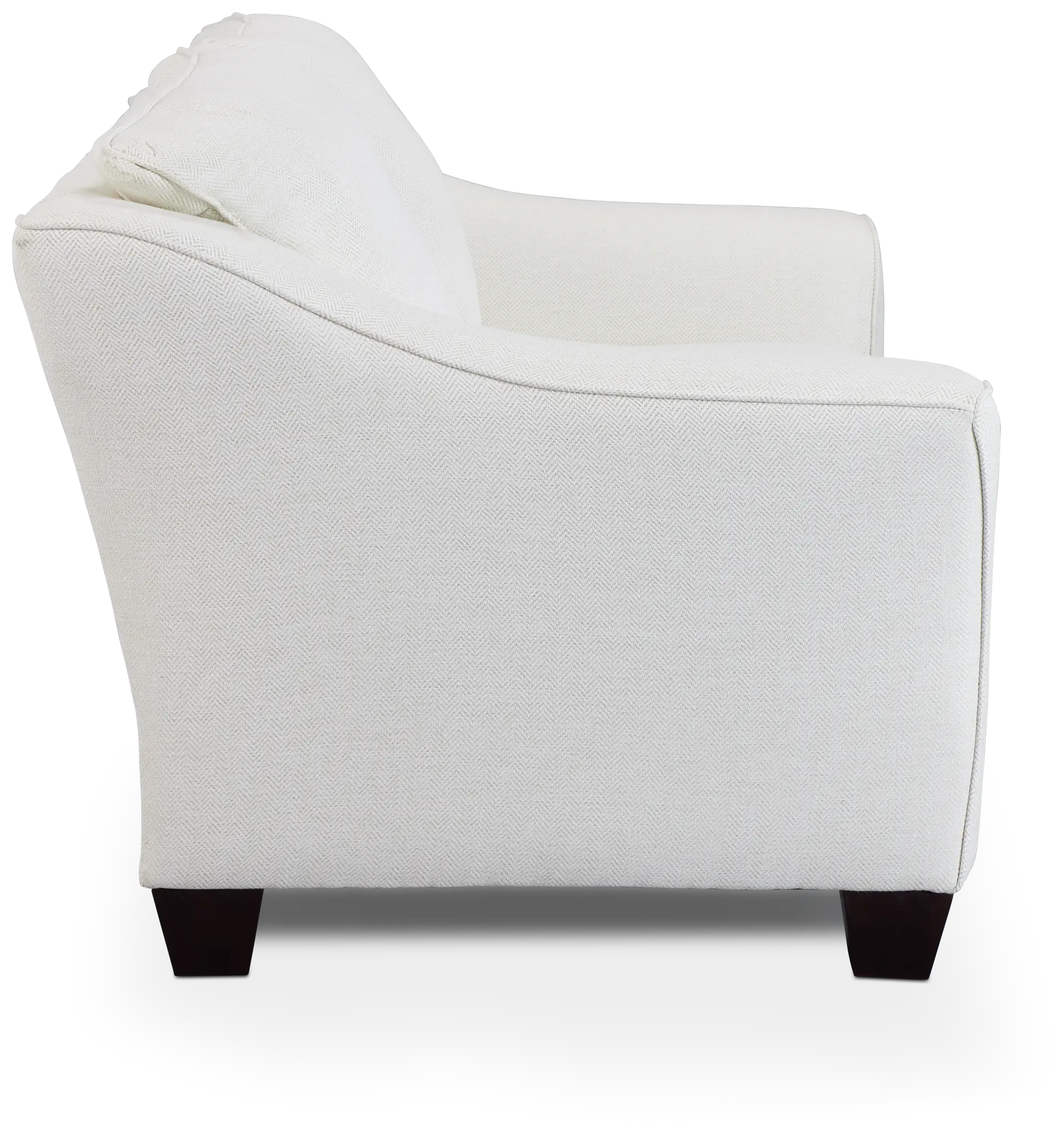 Avery White Fabric Loveseat Avery White Fabric Loveseat