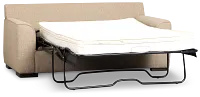 Sinclair Brown Fabric Innerspring Sleeper