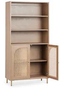 Strata Light Tone Bookcase