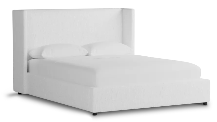 Captiva Revenue White 48" Upholstered Shelter Bed