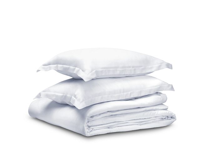 Rest & Renew Tencel White 300 Thread Duvet Set