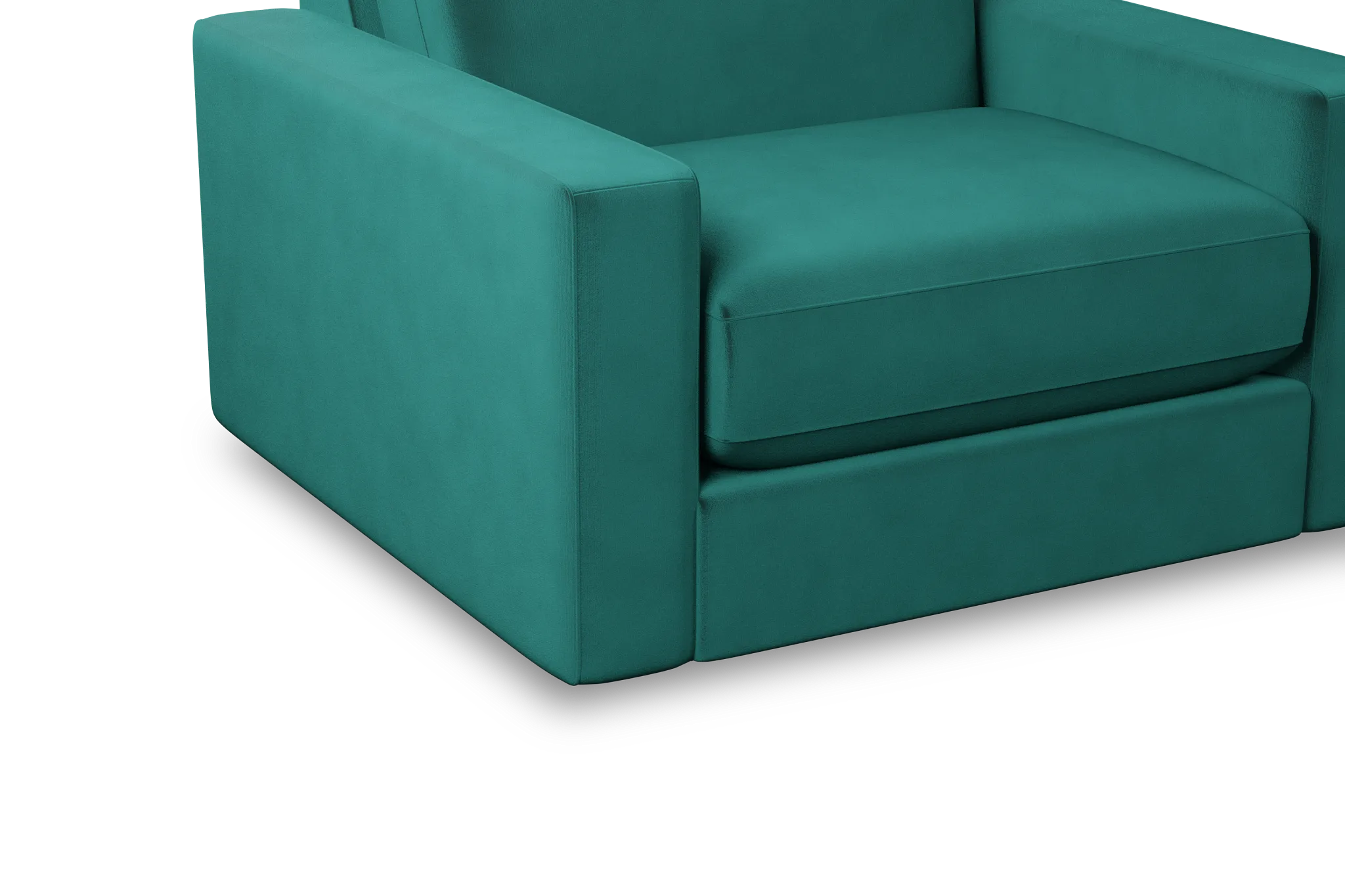 Edgewater Joya Green Swivel Chair
