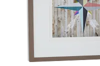 Compass Multicolored Framed Wall Art