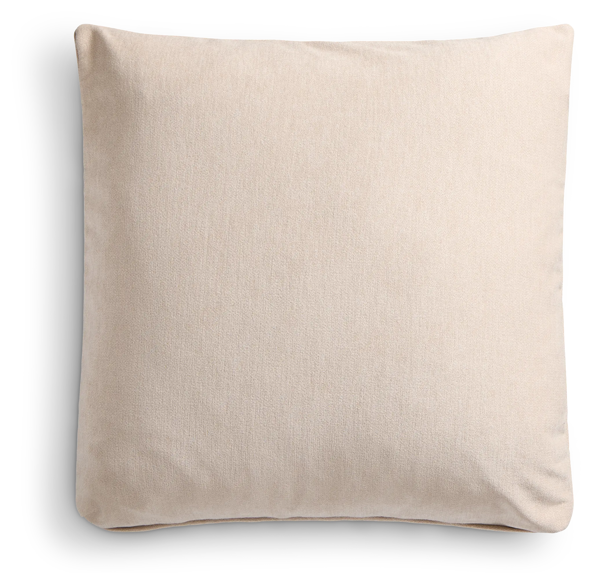 Citymod Beige Fabric 20" Accent Pillow Citymod Beige Fabric 20" Accent Pillow
