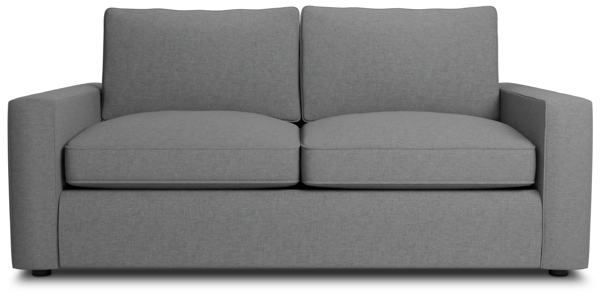 Siesta Suave Gray Fabric Sofa