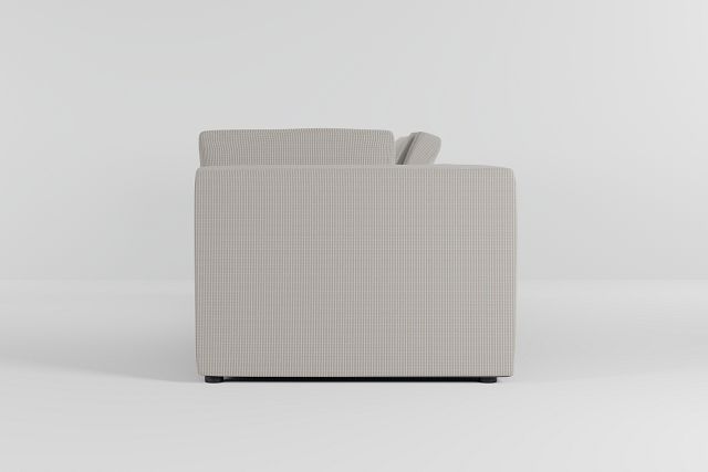 Destin Lucy Light Beige Fabric 3-piece Modular Sofa