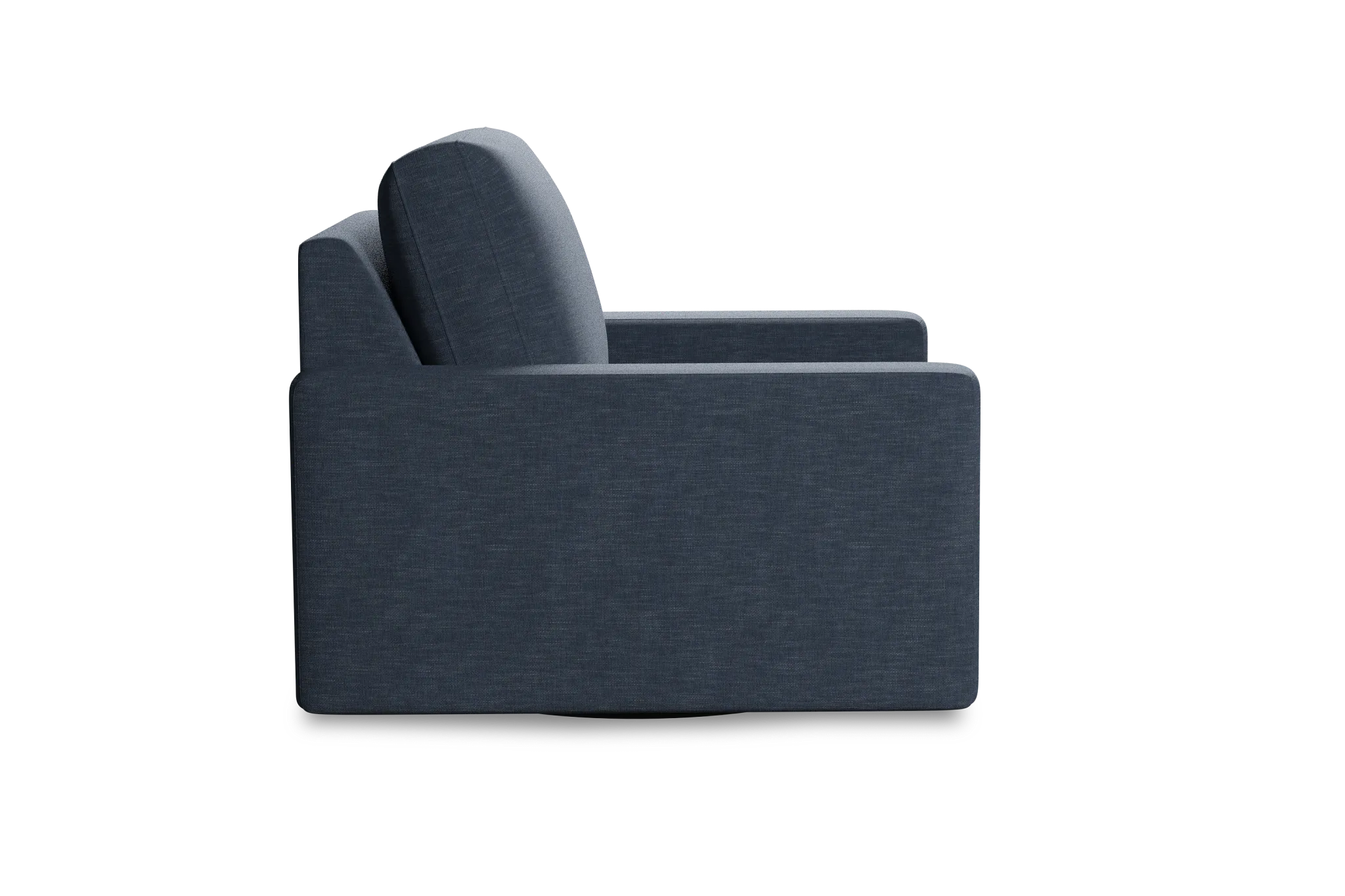 Edgewater Elevation Dark Blue Swivel Chair