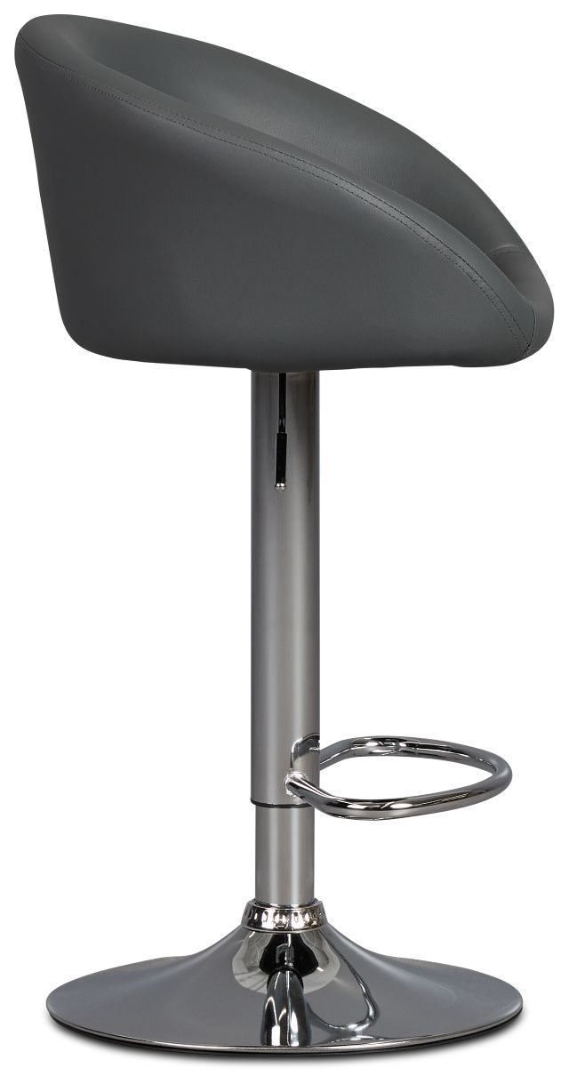 Dayton Gray Uph Adjustable Stool