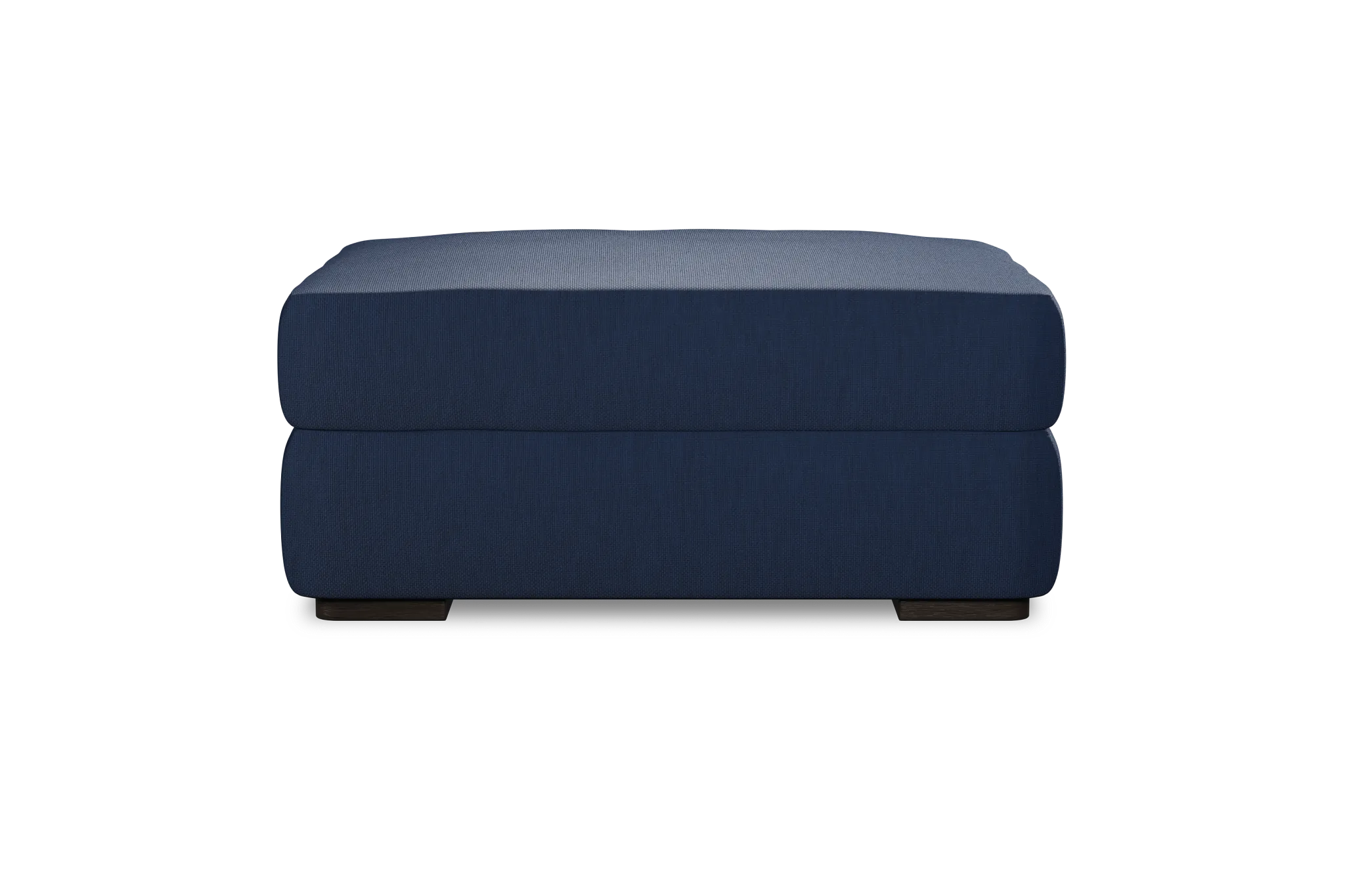 Edgewater Revenue Dark Blue Ottoman