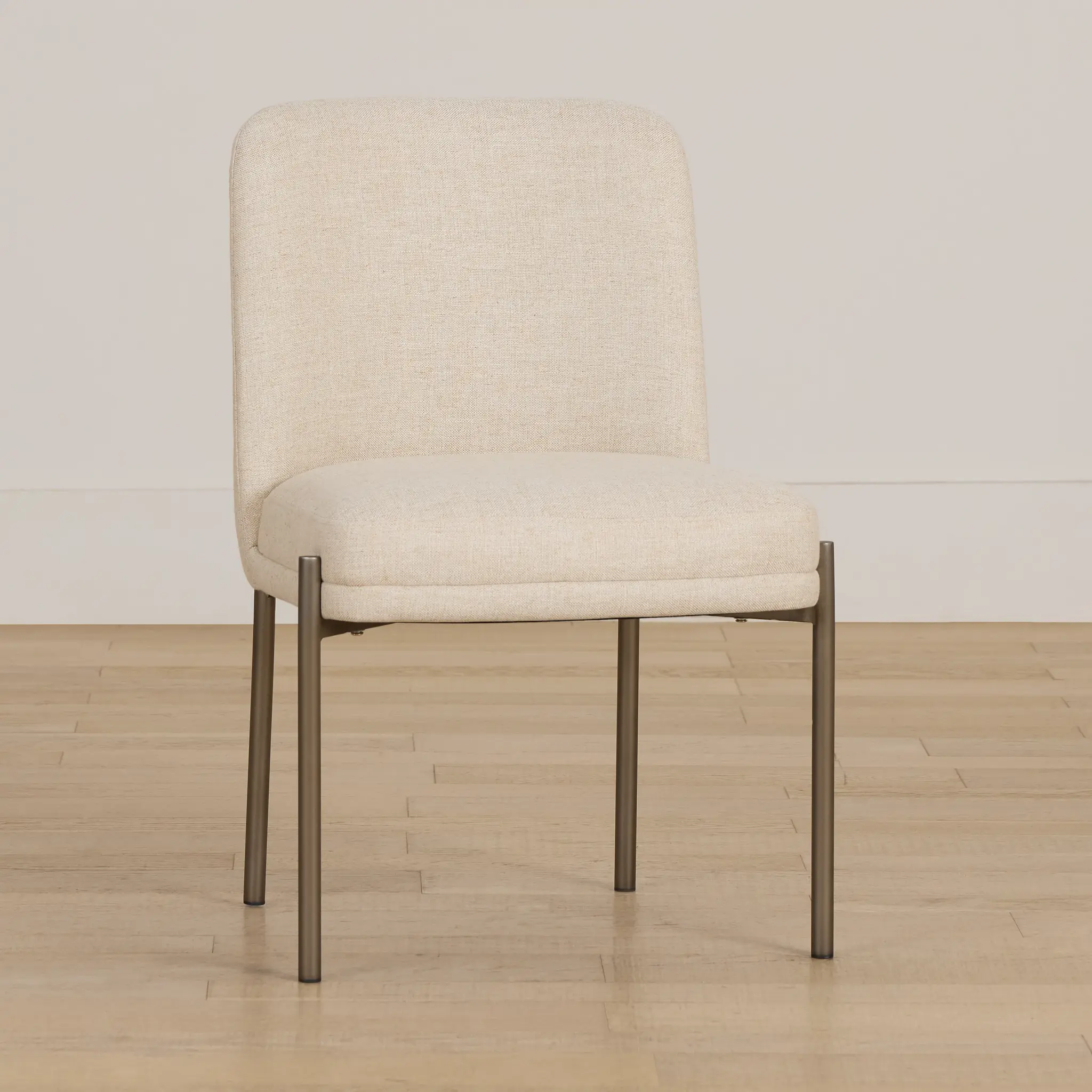 Avondale Light Beige Upholstered Side Chair Avondale Light Beige Upholstered Side Chair