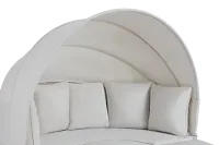 Biscayne White Canopy Daybed
