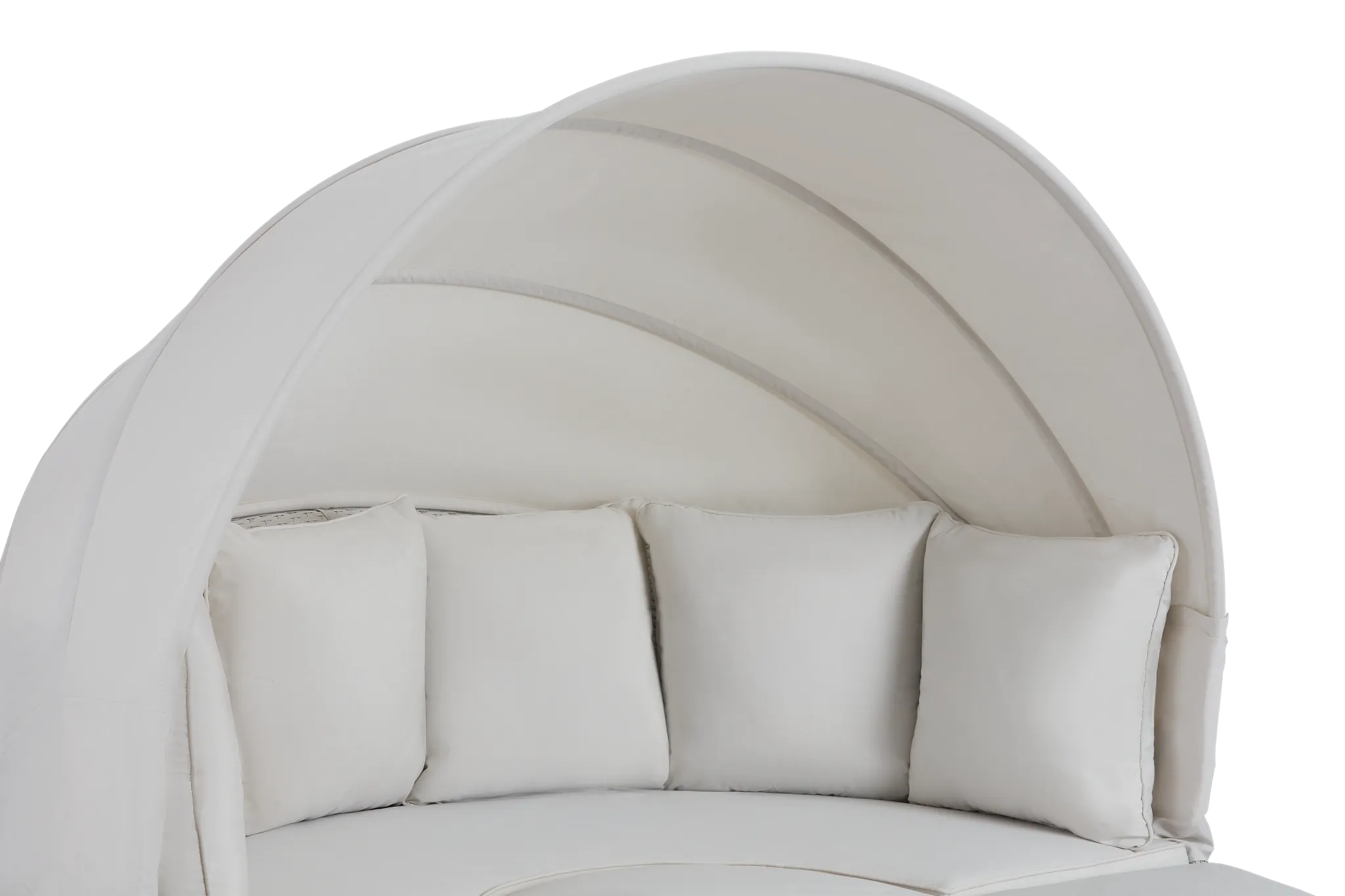 Biscayne White Canopy Daybed