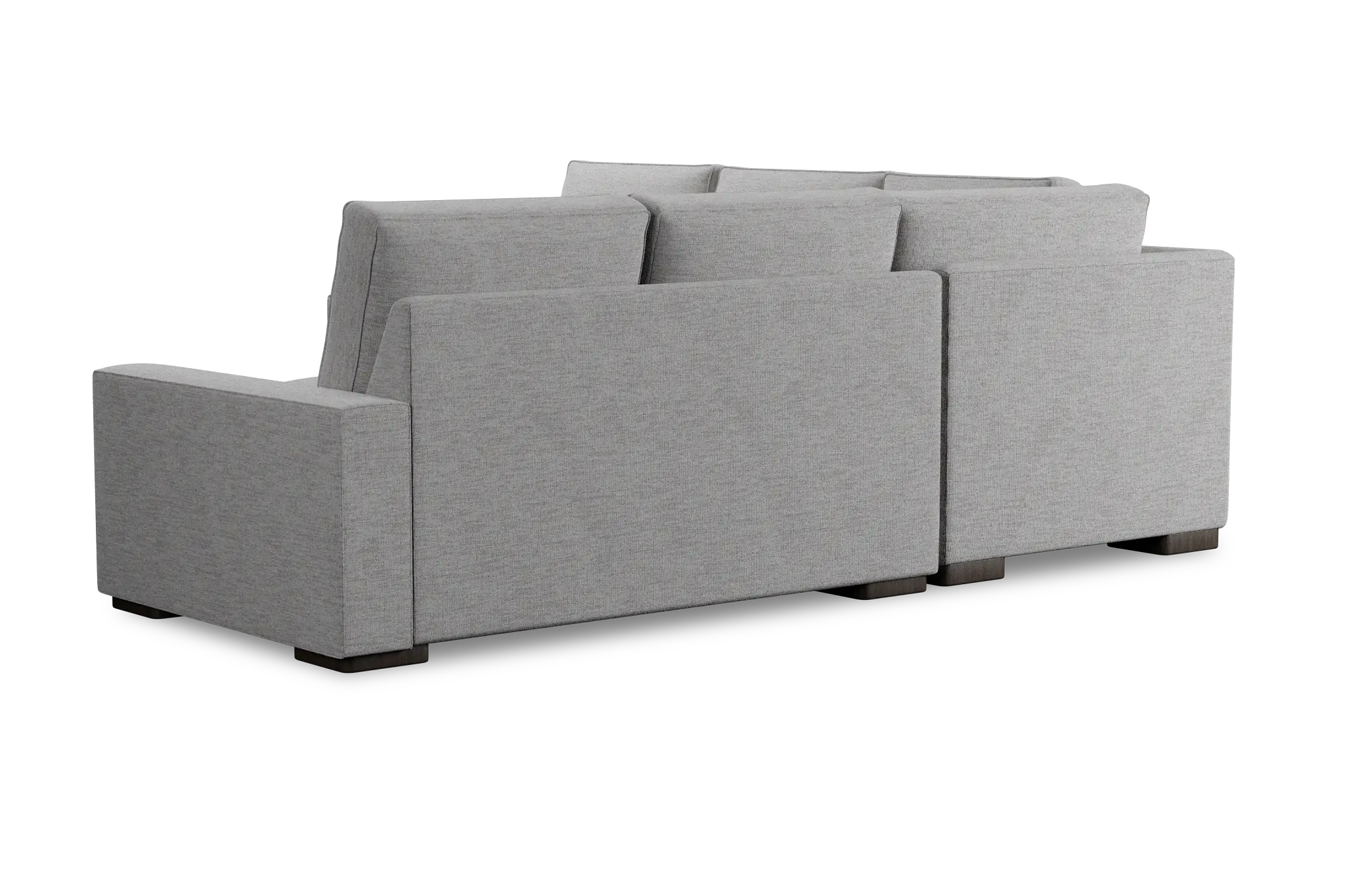 Edgewater Maguire Gray Small Two-arm Sectional Edgewater Maguire Gray Small Two-arm Sectional