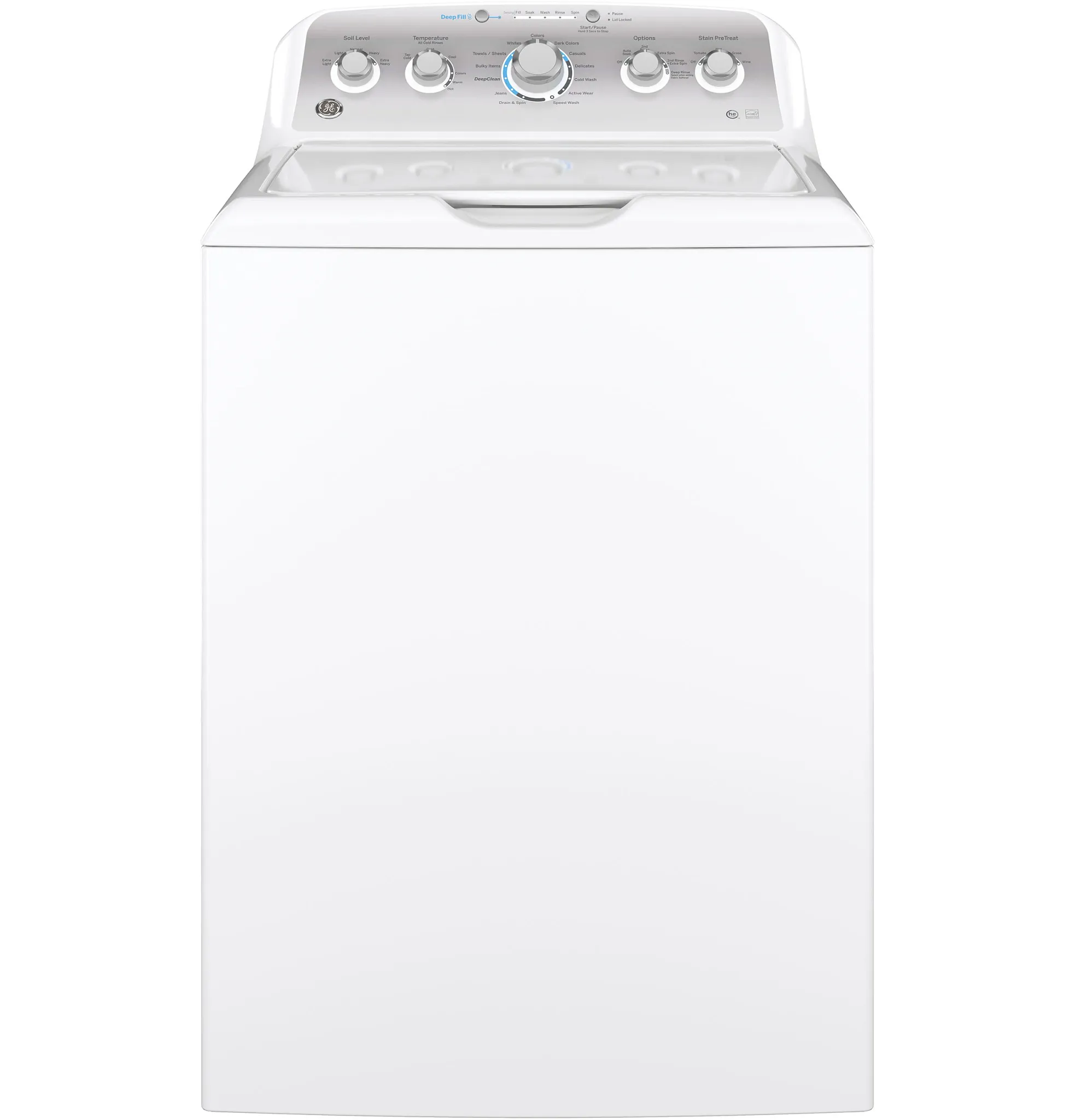 Ge 500 Series White Top Load Washer