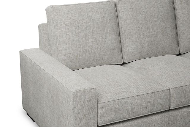Edgewater Elevation Khaki 84" Sofa W/ 3 Cushions