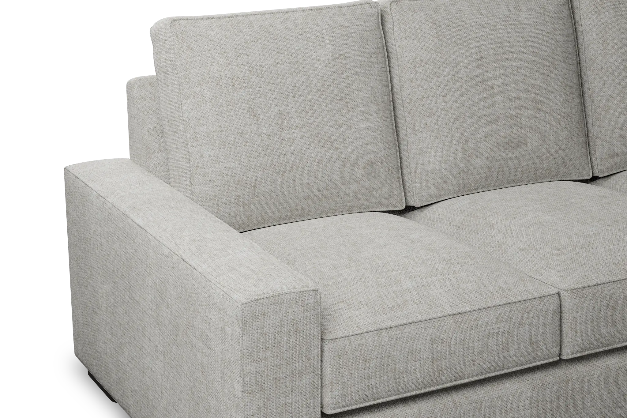 Edgewater Elevation Khaki 84" Sofa W/ 3 Cushions Edgewater Elevation Khaki 84" Sofa W/ 3 Cushions